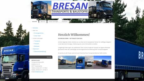Bresan GmbH Transporte & Baustoffe