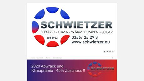 SCHWIETZER Elektro- Wärmepumpen Solarbau